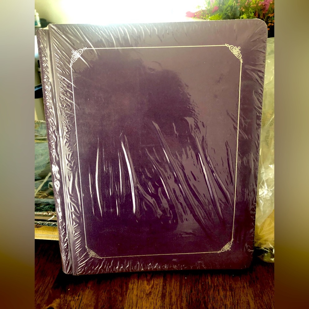 Creative Memories 8x10 Purple Plum Book